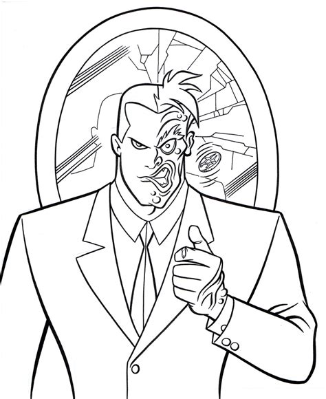 two face coloring pages|More.